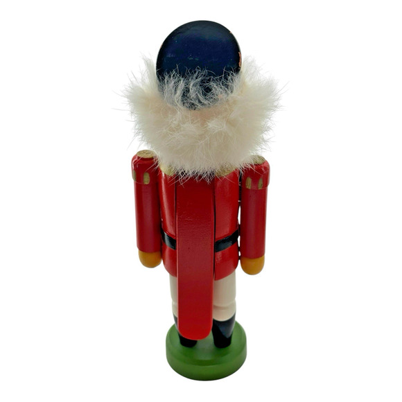 VTG Erzgebirge Expertic Nutcracker 9.5” DDR German Wooden Soldier Missing Sword - Picture 8 of 13